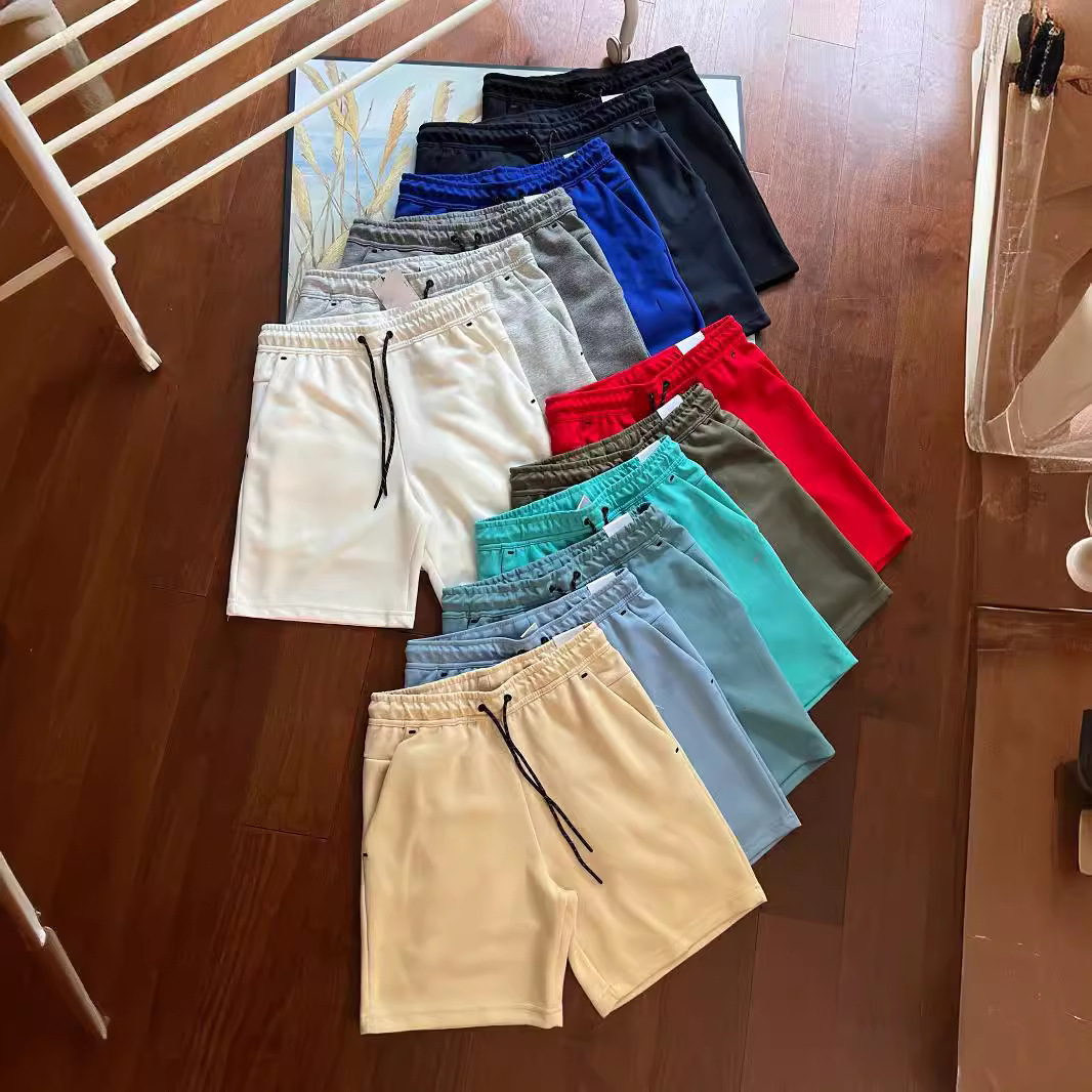 2024 Summer Casual Sports Drawstring Multicolor Back Zipper Men's 503 Shorts