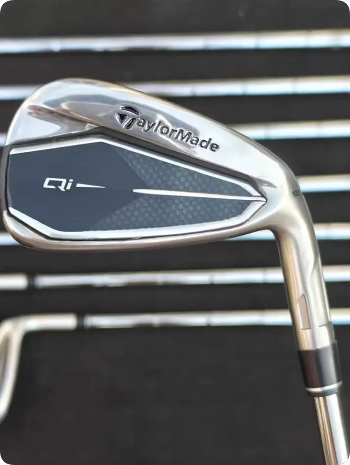 Golf Clubs Qi10 Iron Set 56789PAS 8 Men's Irons with Carbon/Steel Shafts with Covers