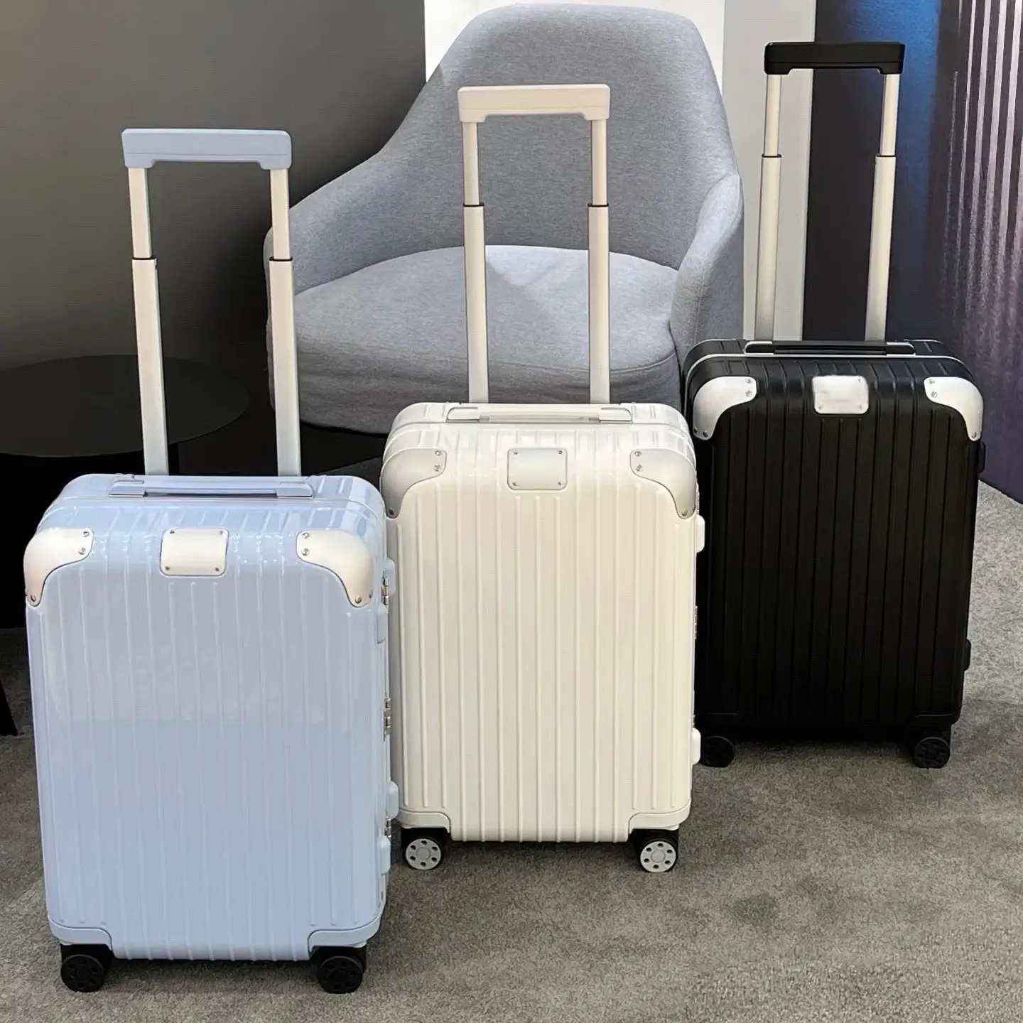 原标R家铝合金Original登机箱Essential行李箱Classic方胖子Trunk