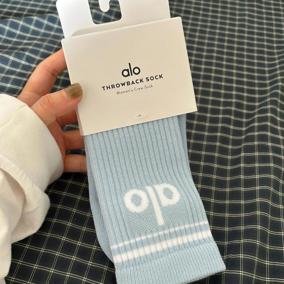 alo Throwback Sock Women's Crew Sock Foto QC de WEIDIAN na Qualit.ly