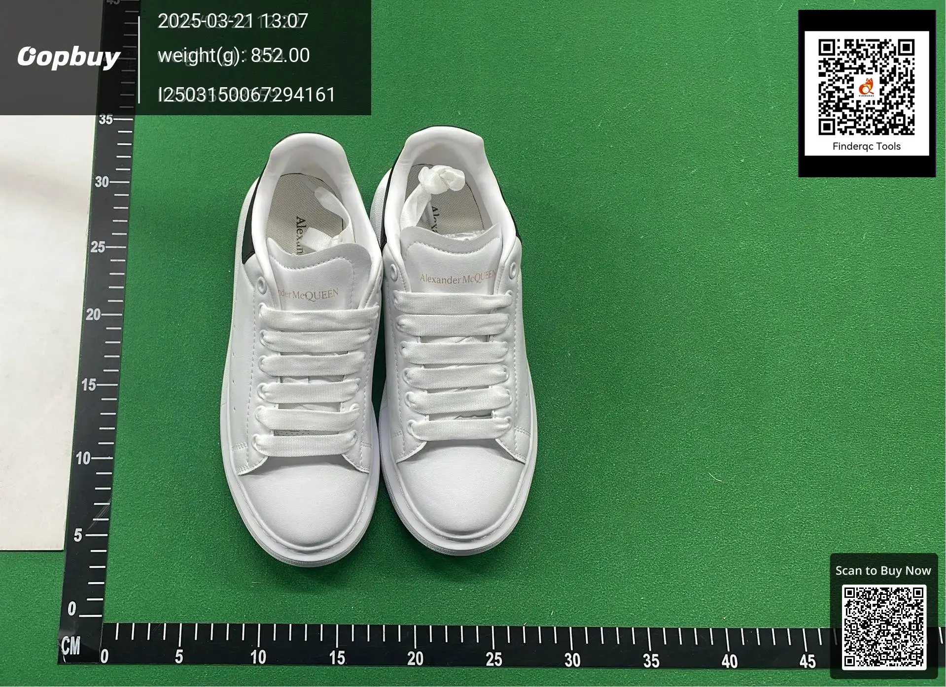 Alexander McQueen Oversized Sneaker White