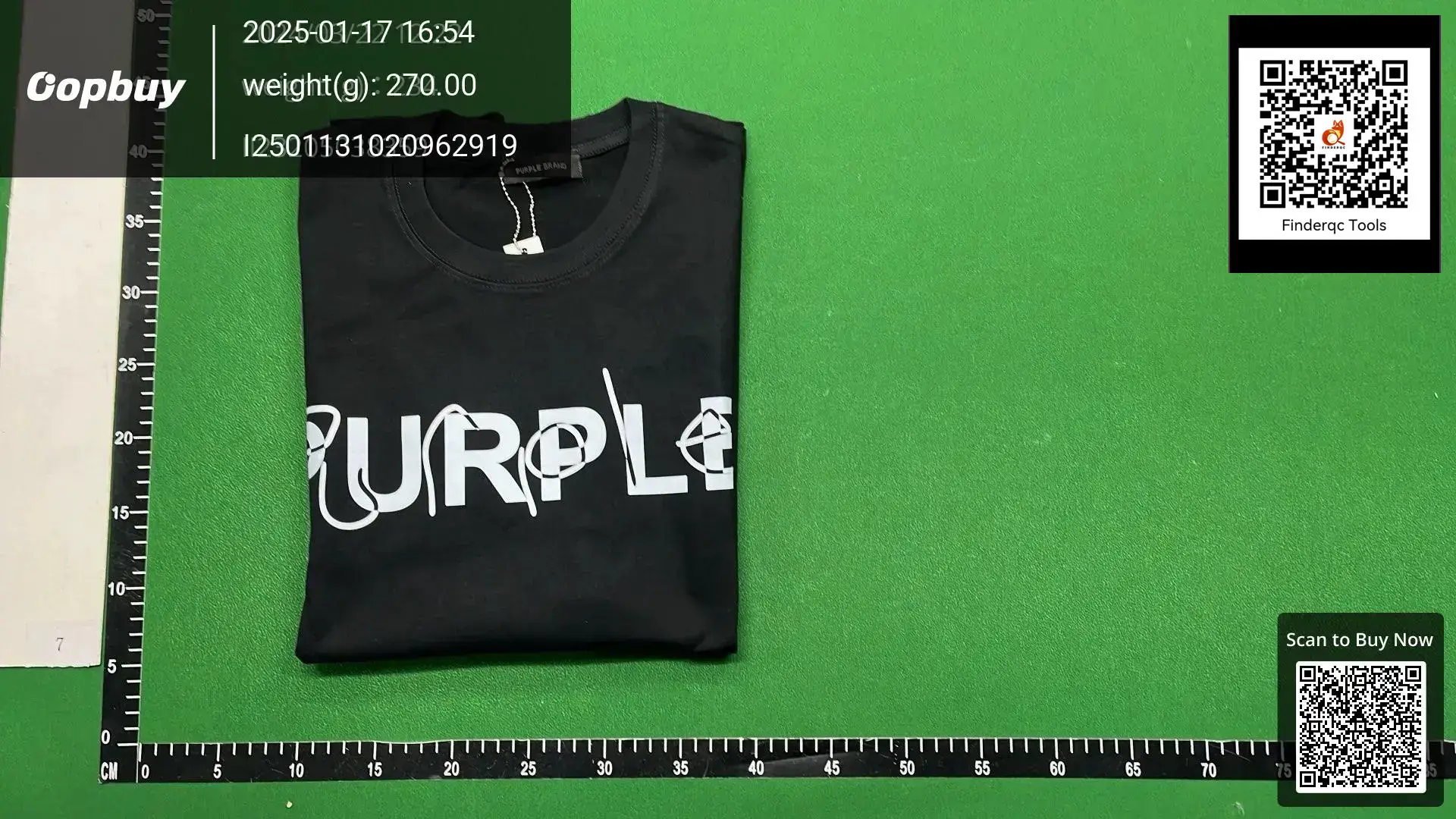 2024 Summer new new fashion brand purple simple solid color printed Gaoke casual T-shirt for men and women