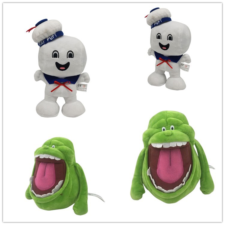 Cross-Border Ghost Captain Big White Stuffed Toy Ghost Green Ghost Cartoon Doll Gift Doll