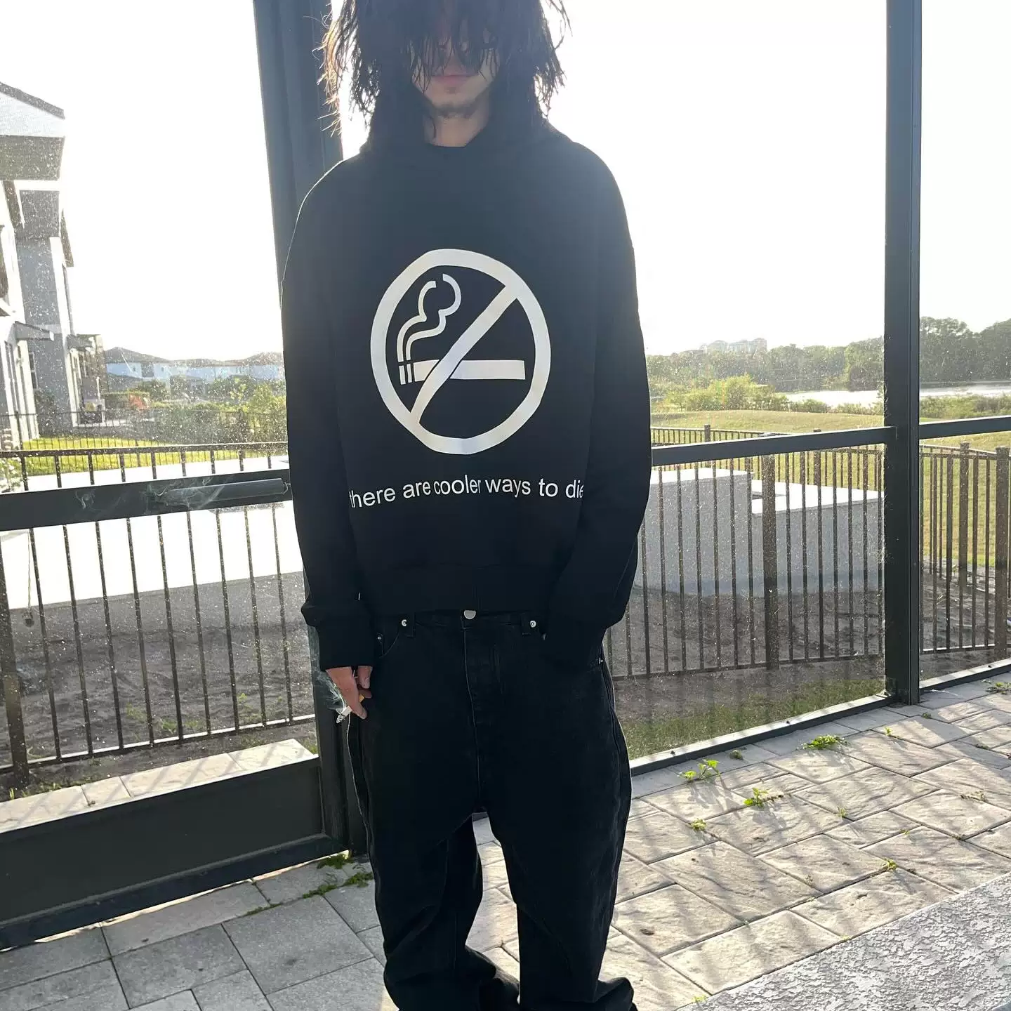 Droland there are cooler ways to die no smoking hoodies