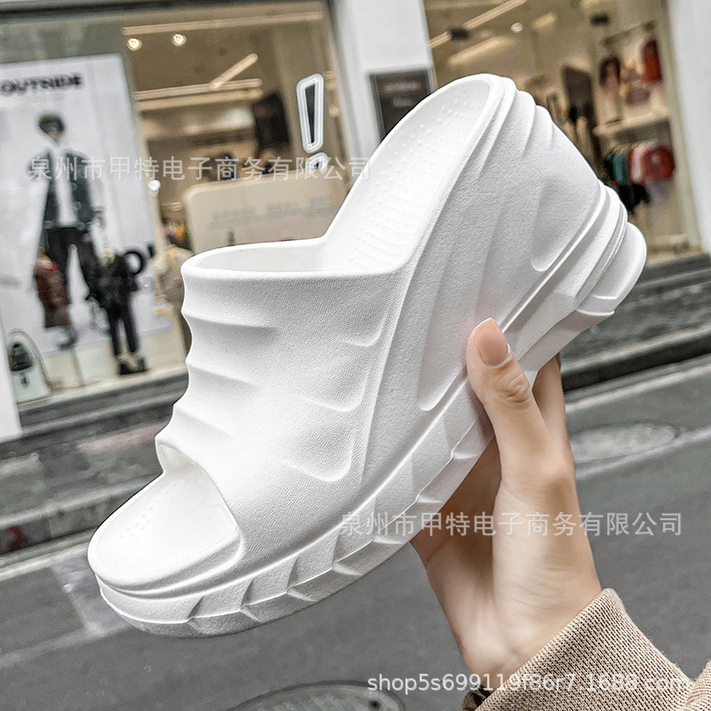 Cross-border Summer Women's Wedge Platform Sandals Foreign Trade Outdoor Casual Shoes Lazy Shoes Home Sandals Slippers