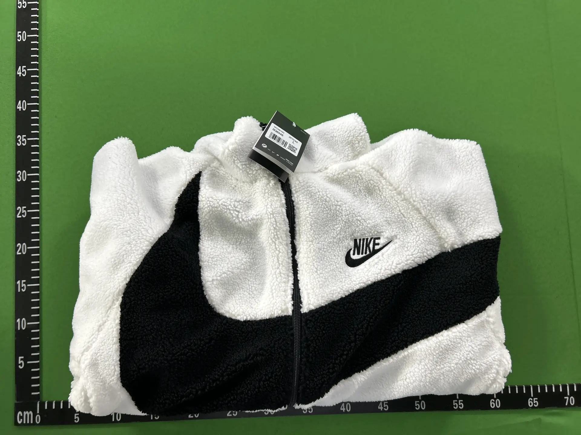 Nike Sherpa Jacket White Black