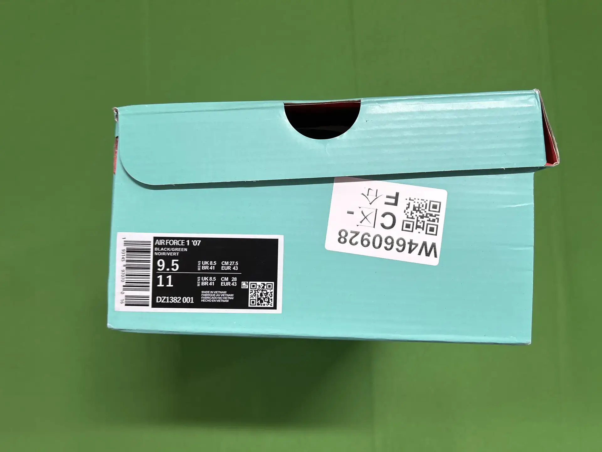 Nike Air Force 1 '07 Black/Green