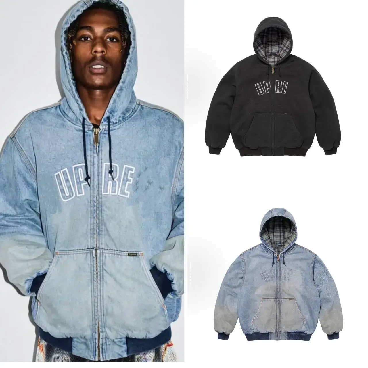 Supreme Arc Hooded Work Jacket