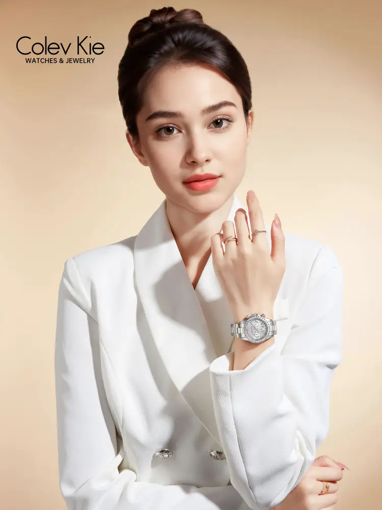 Colevkie Watch Official Flagship Store 2025 New arrival Watch Women's Student Women's Model Niche style Accessible Luxury Women's Watch