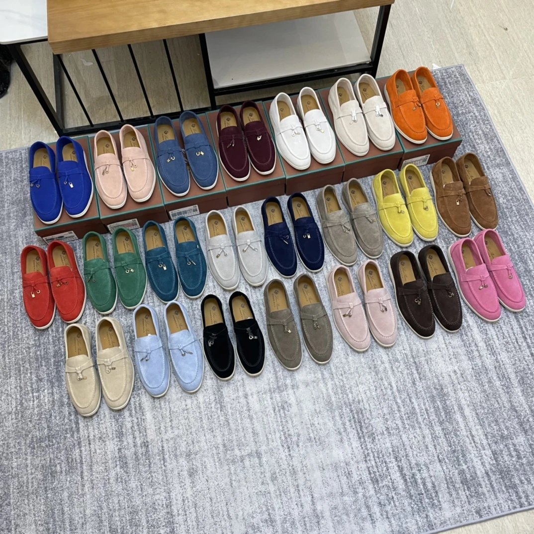 Loro Piana Suede Loafers