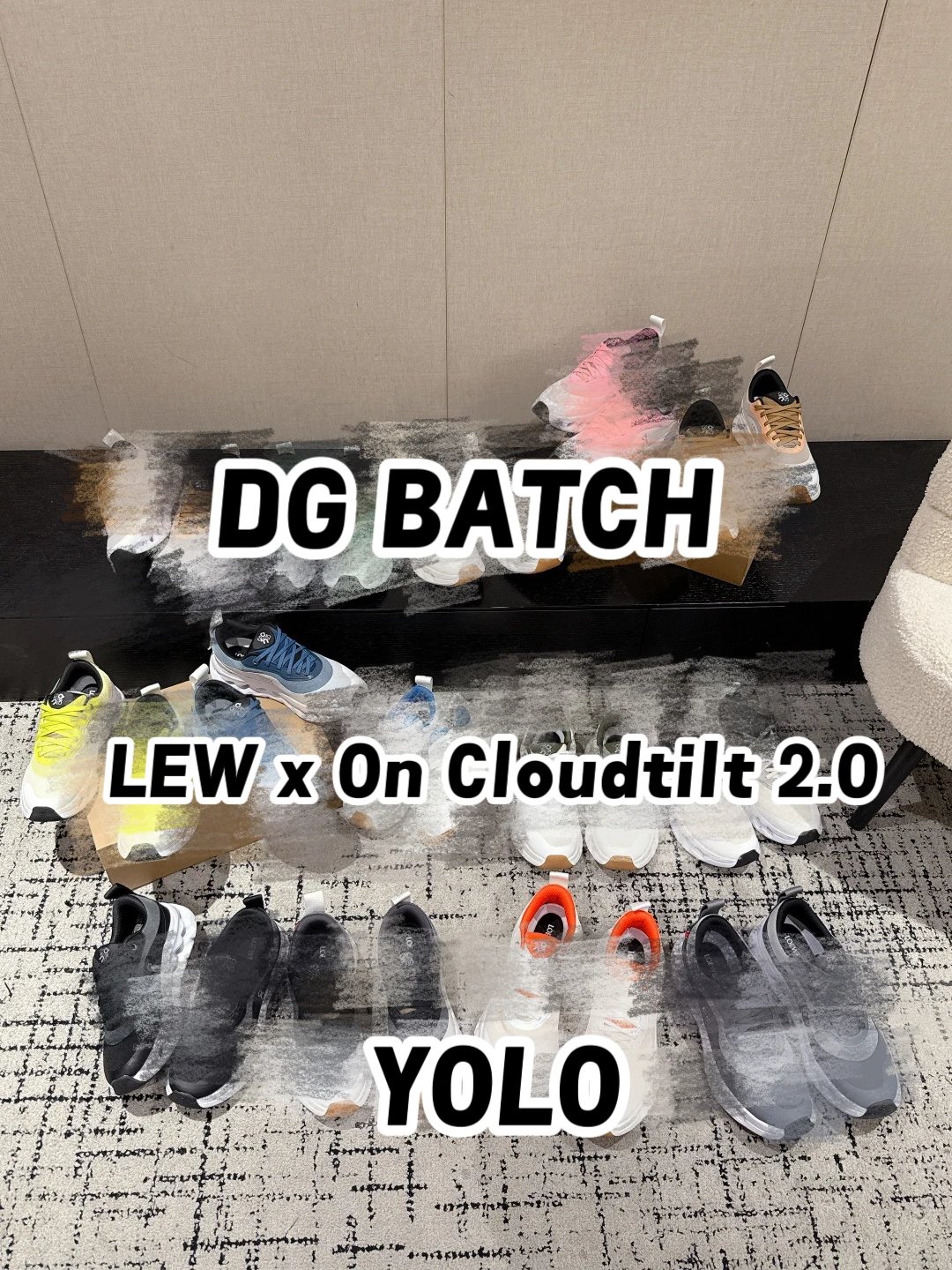 【DG 版本】昂跑ON  Cloudsolo 圆头抽绳 低帮  休闲 运动 跑鞋/ Foto QC de WEIDIAN na Qualit.ly