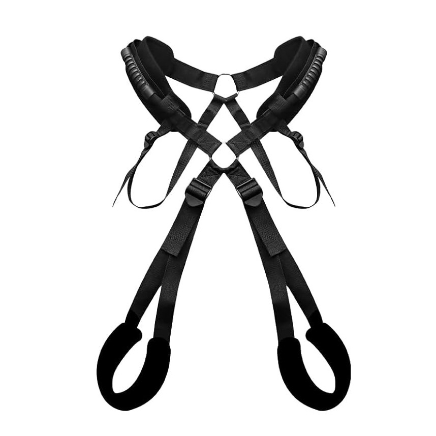 Foreign Trade Sm Shoulder 2Nd Generation Swing Male and Female Sex Posture Auxiliary Sex Toy Elastic Adjustable Strap Adult