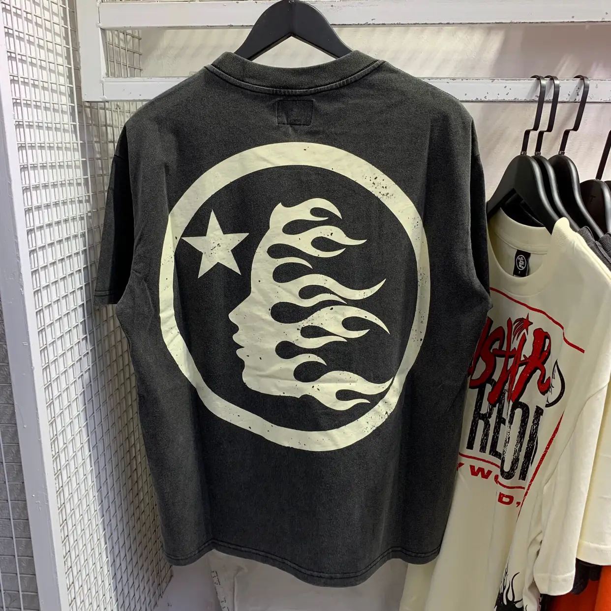 Hellstar Vintage Logo Short Sleeve Tee Fashion Hellstar Old T-Shirt
