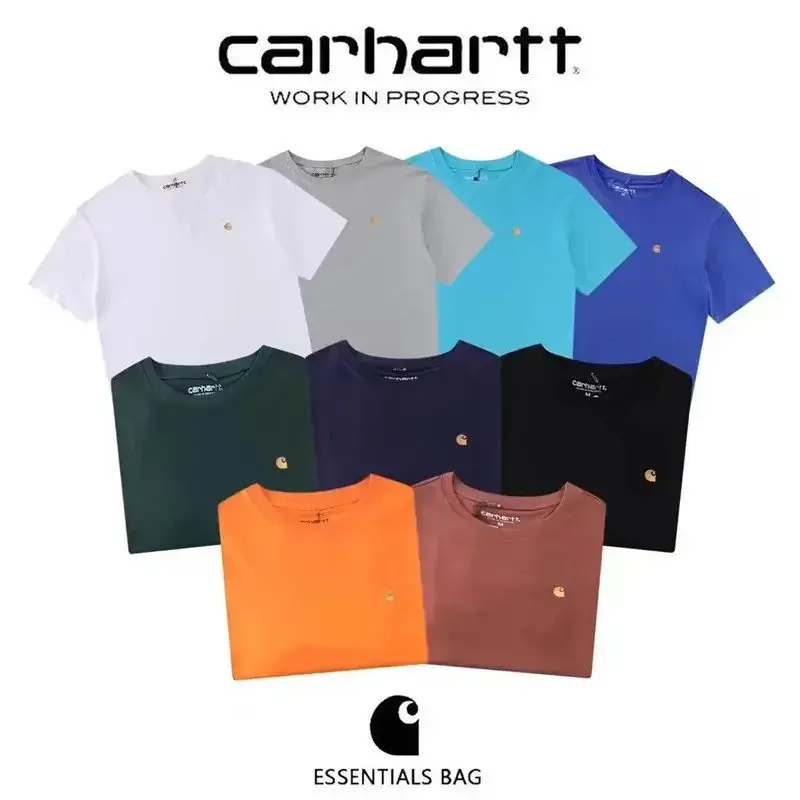 fashion brand Classic Gold standard embroidered short sleeve