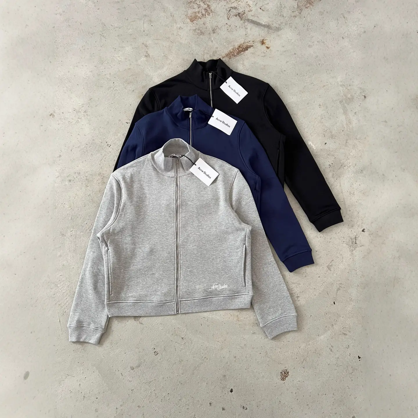 Autumn and Winter New Product 1996 Unisex 450g Heavyweight Logo Embroidered Zipper Sweatshirt Executive Jacket Coat
