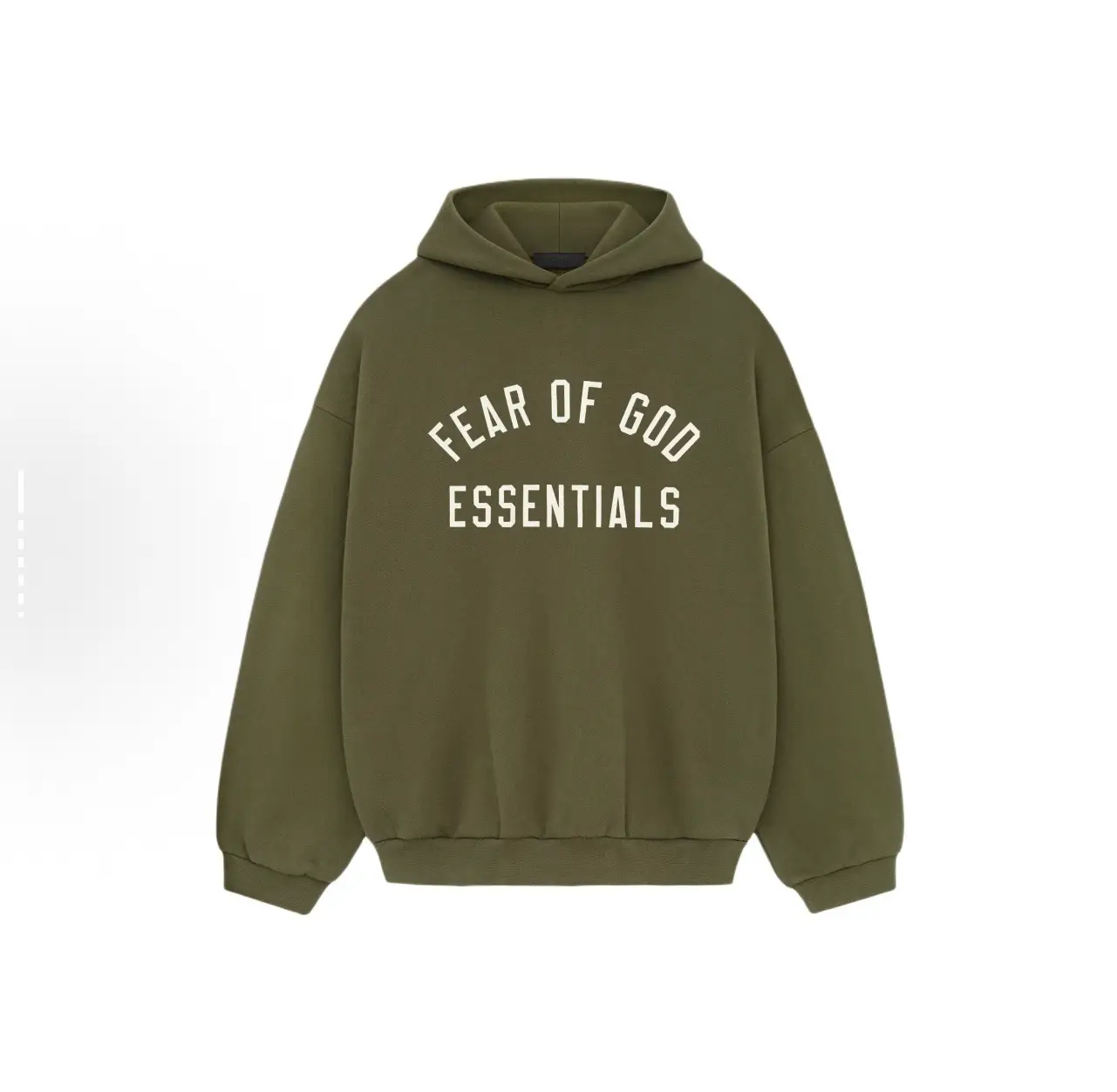 25Ss Cross-Border Export Version European and American Trendy Brand Flocking Fog Multi-Thread Essentials Men's and Women's Tops