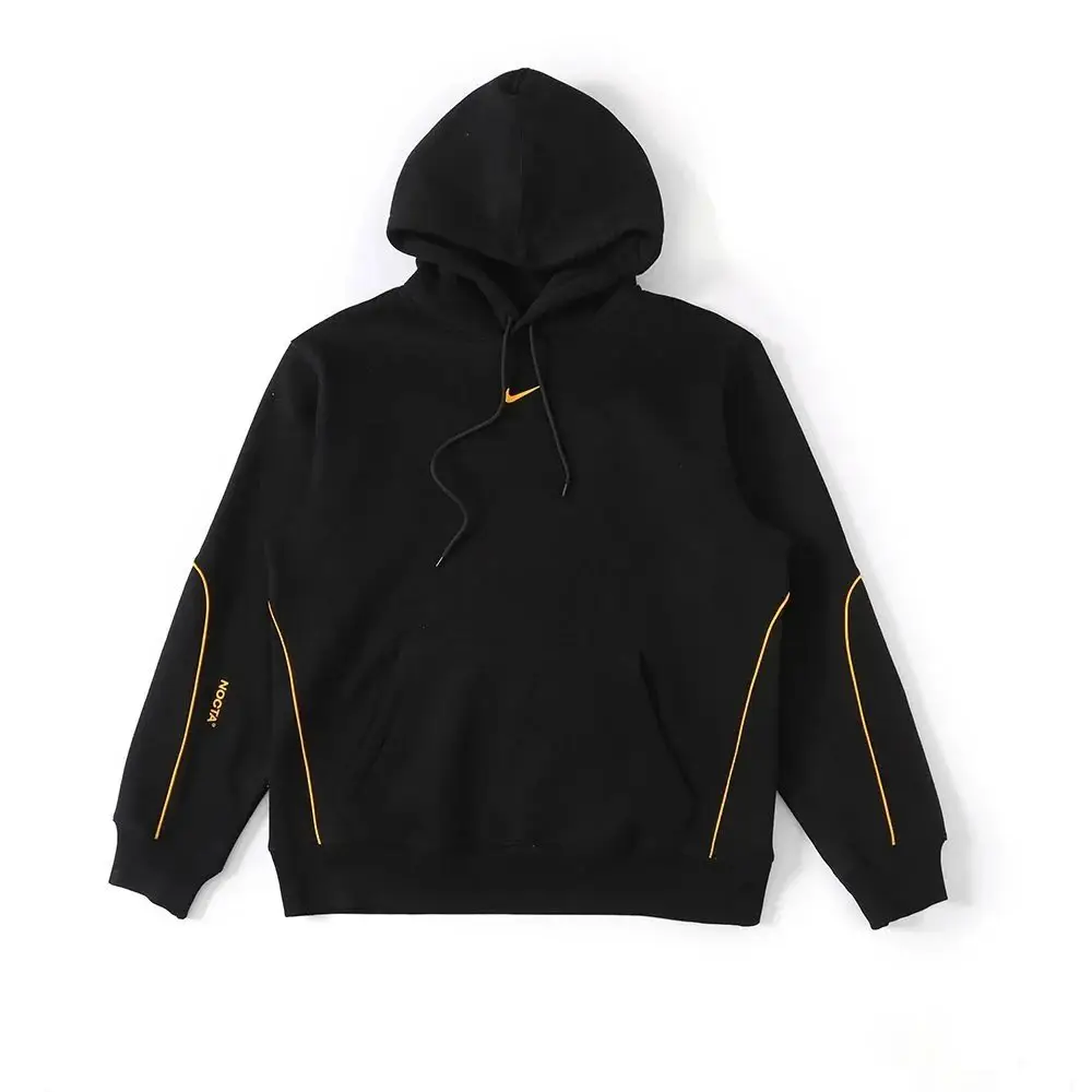 Nike NOCTA Black Orange Trim Hoodie