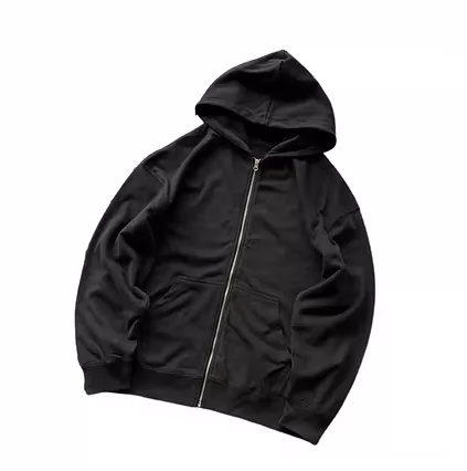 Zuoxius Two-Color Zip-Up Hoodie Set 77063083