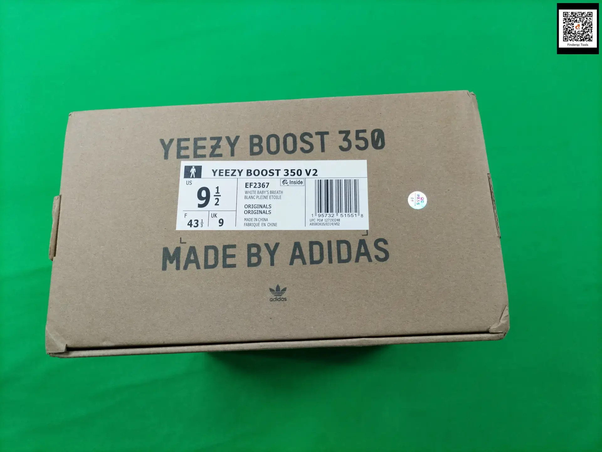 Adidas Yeezy Boost 350 V2 White Baby's Breath