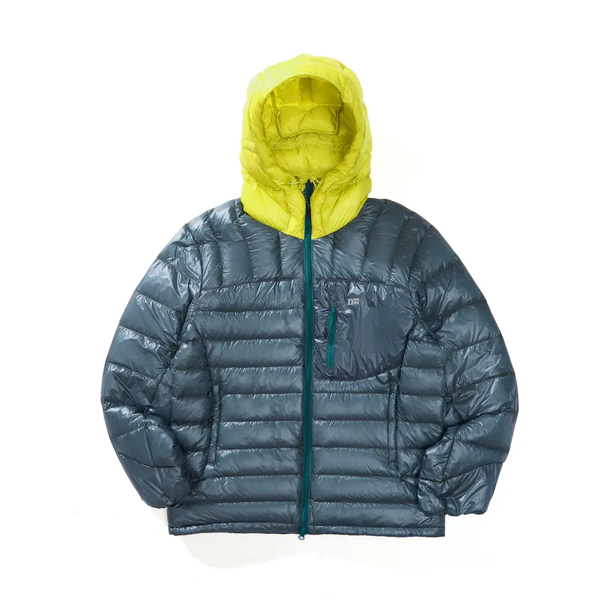 Nothomme Outdoor 800 Canopy 90 White Duck down Contrast Color 3L No Lining Fleece-Proof Storage Liner down Jacket
