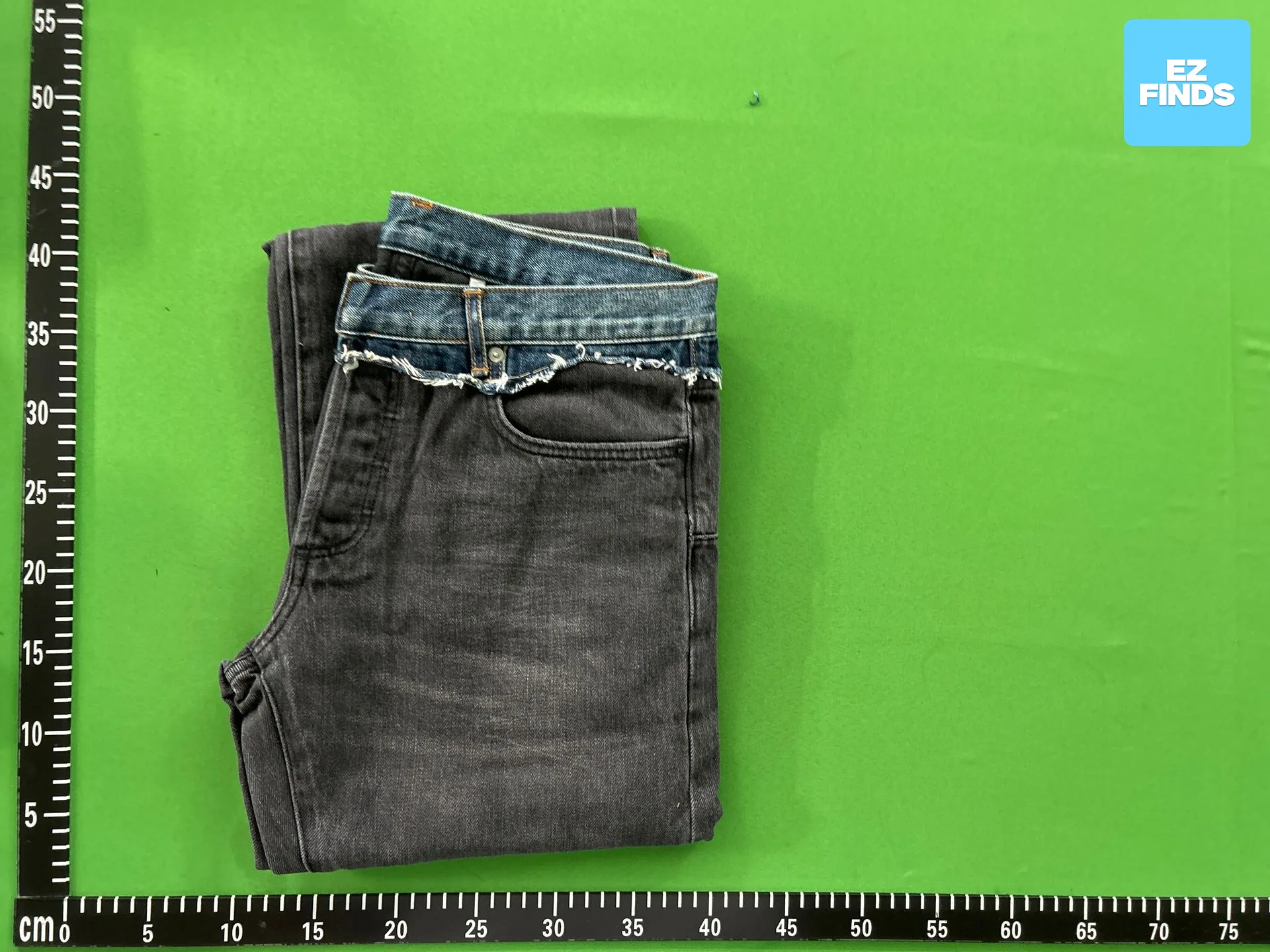 【Dini】AW06 “These Grey Days”bootcut cummerbunds QC