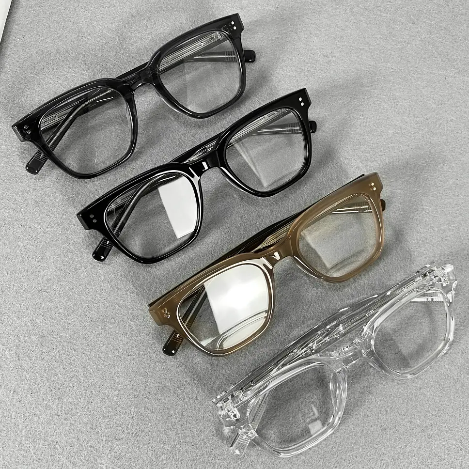 Male and female same myopia frame KARL large frame square 40112-2 promotional price 280