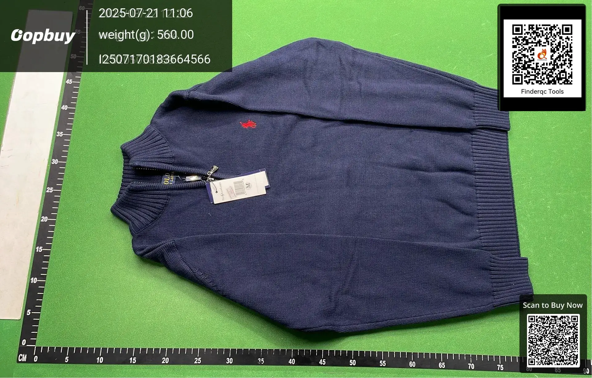 Polo Ralph Lauren Quarter Zip Navy