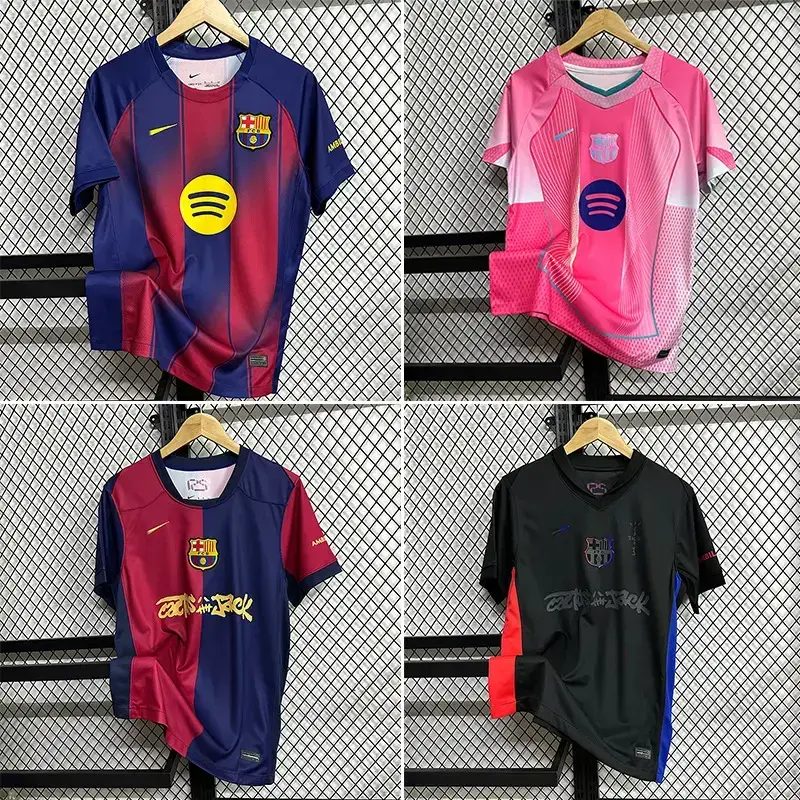 2426 Barcelona Barcelona Fans' Jerseys Home and Away Special Edition Joint Model Cross-Border Dropshipping Customization