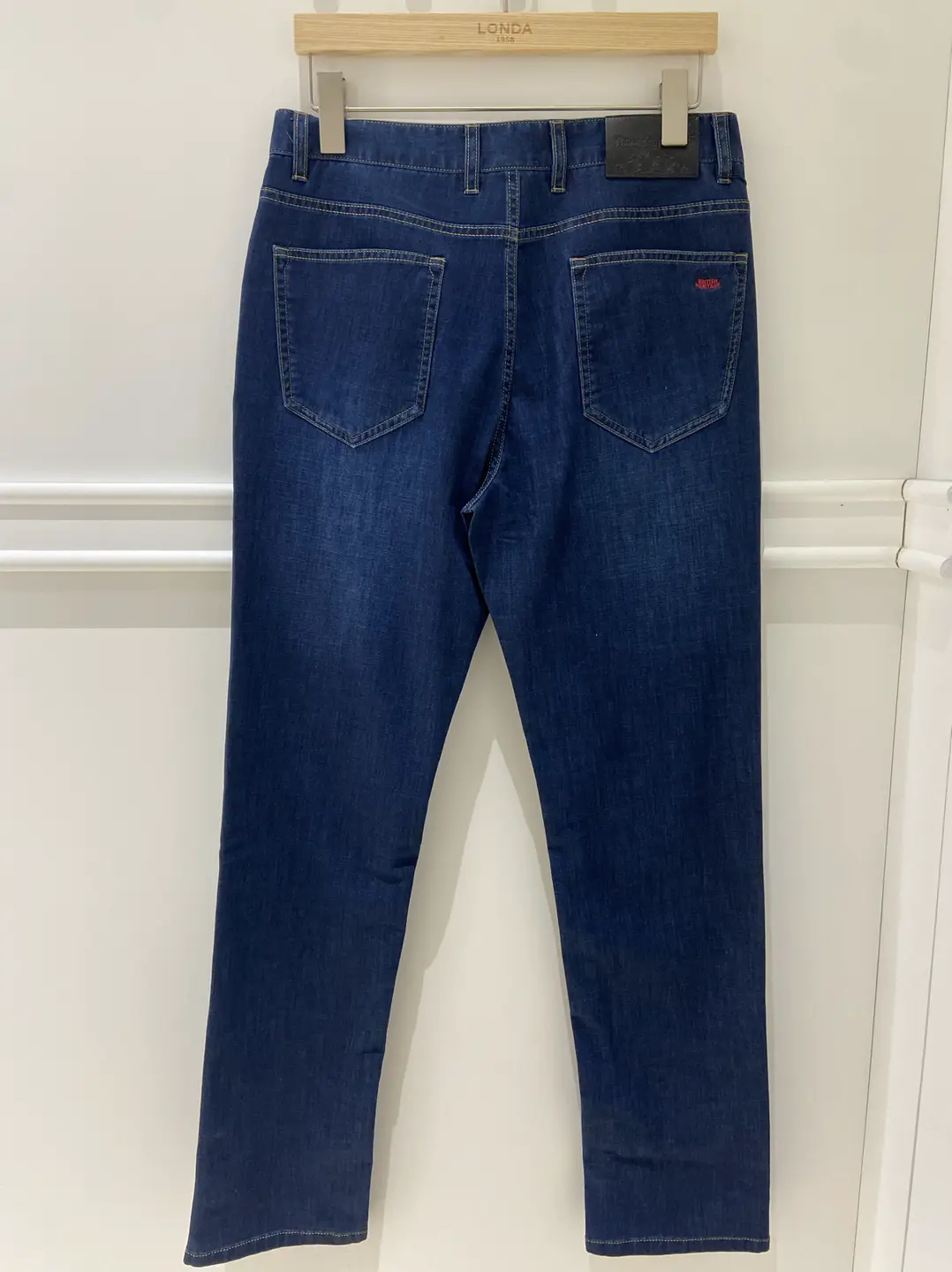 Lund Paul Men's Spring and Summer New arrival Men's Pants Stretch Straight-leg Loose Business Denim pants 12342900