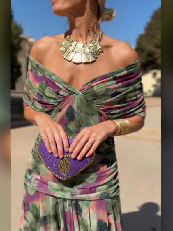 2025 European and American Cross-Border Women's Clothing Independent Station Amazon Aliexpress New Instagram Dress with Lining