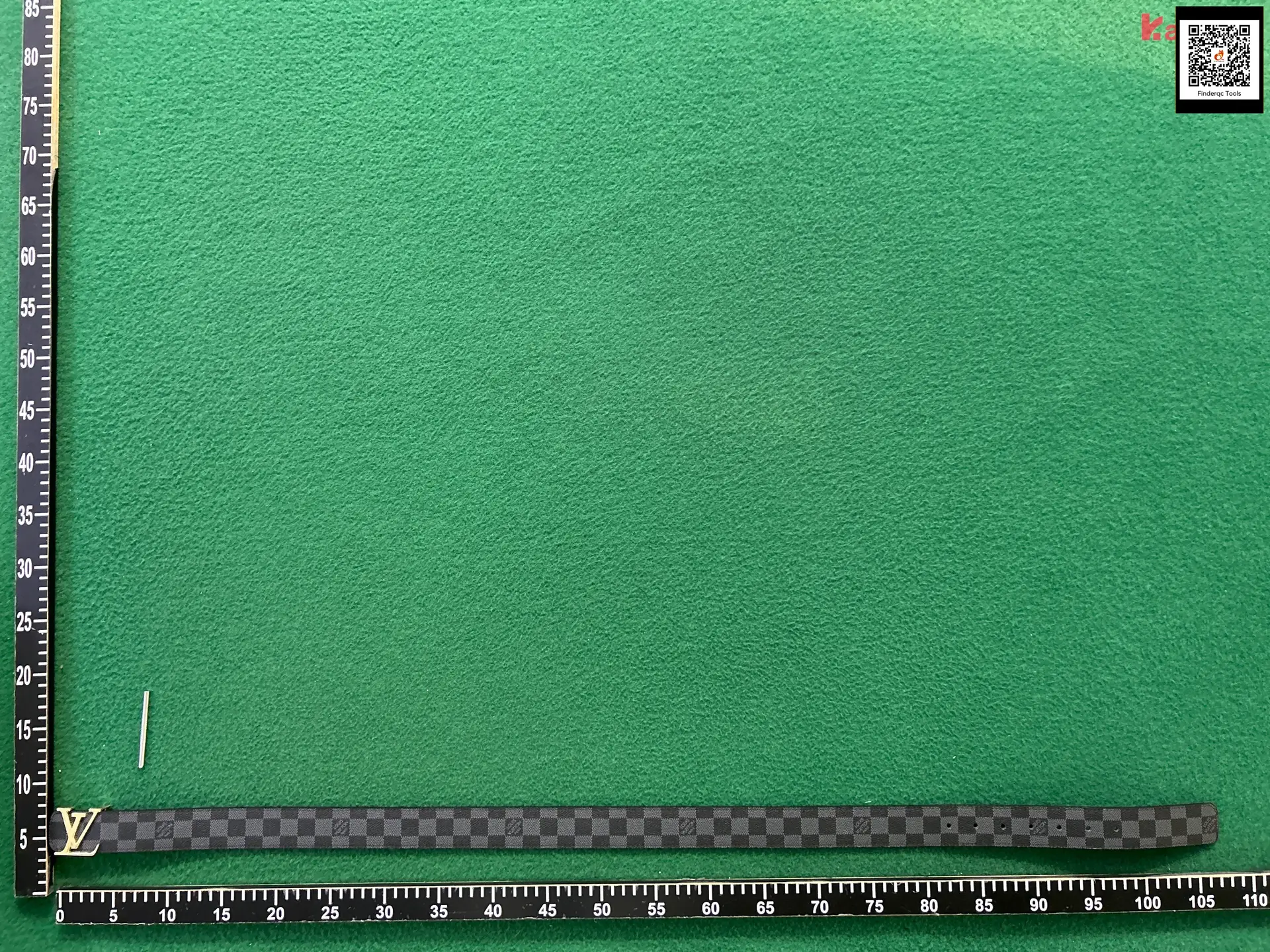 Louis Vuitton Damier Ebene Belt