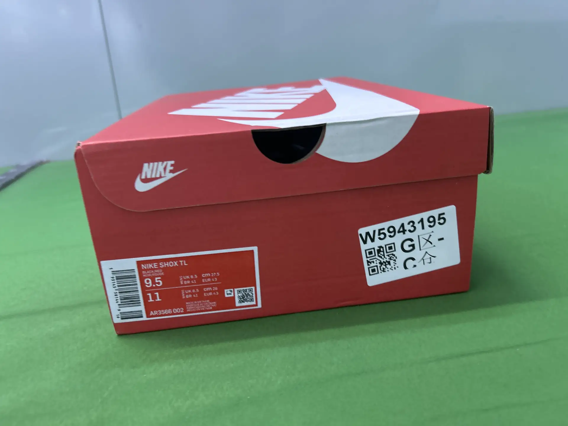 Nike Shox TL Black Red