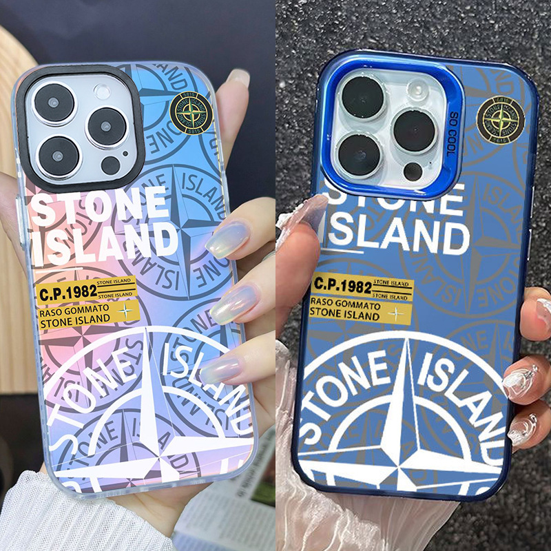 Cross-Border Trendy Brand Popular Iphone17Pro Mobile Phone Case 15 Laser Case 14 Apple 12 Anti-Fall 11Xsmax Hard 78