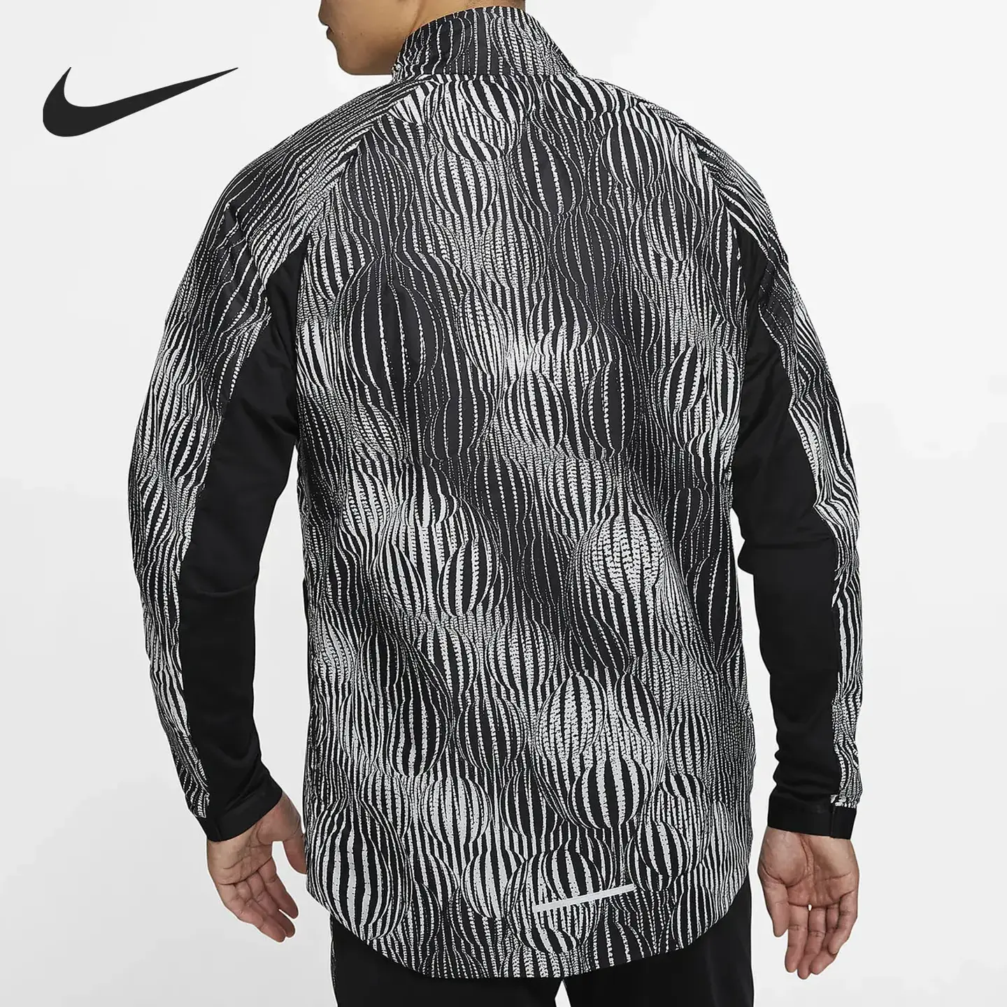 Nike/Nike Genuine Spring Element Men's Half-Length Zipper Open Front Running Tops Ck0036