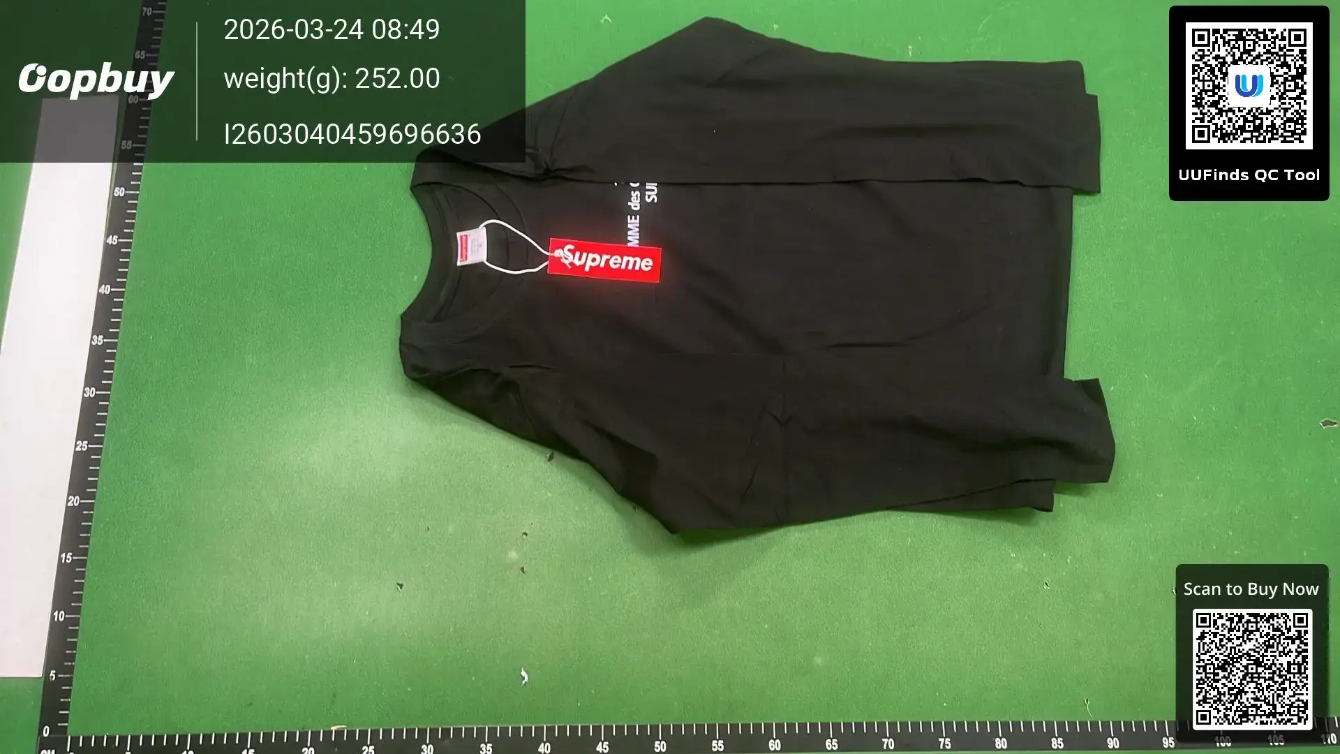 Supreme Long Sleeve T-Shirt Black