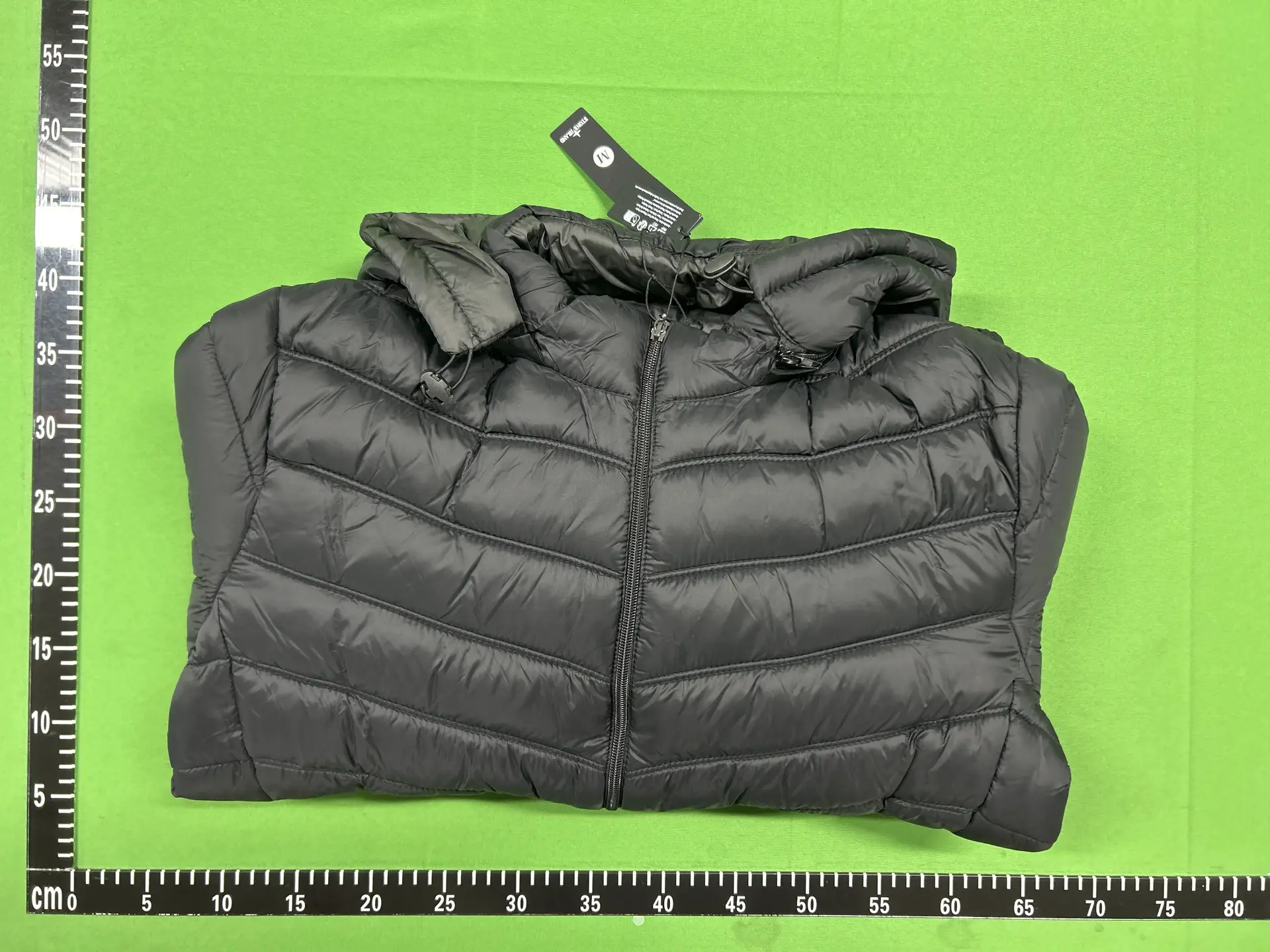 STONE ISLAND Down Jacket Black