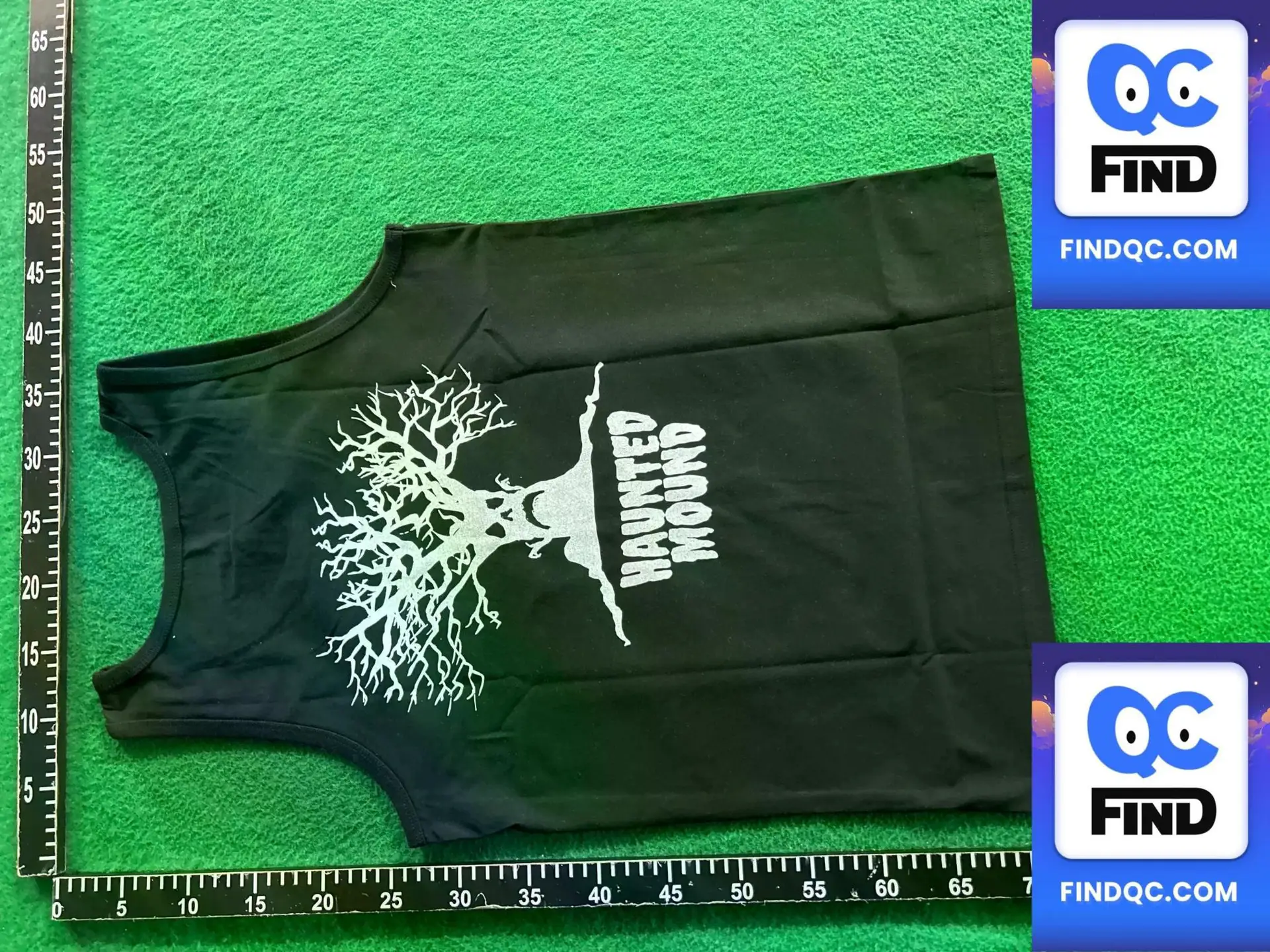 Haunted Mound Sematary Haunted Mound Concave Vintage Retro American Sleeveless Vest