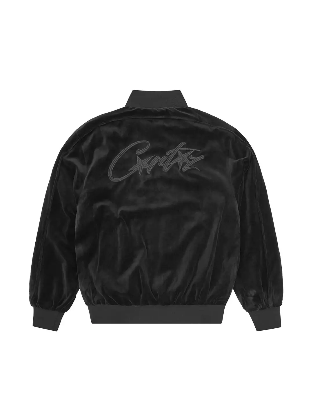 Corteiz vibe American 2025 Hip pop velvet stand collar jacket Outwear Men Trendy Casual Suit