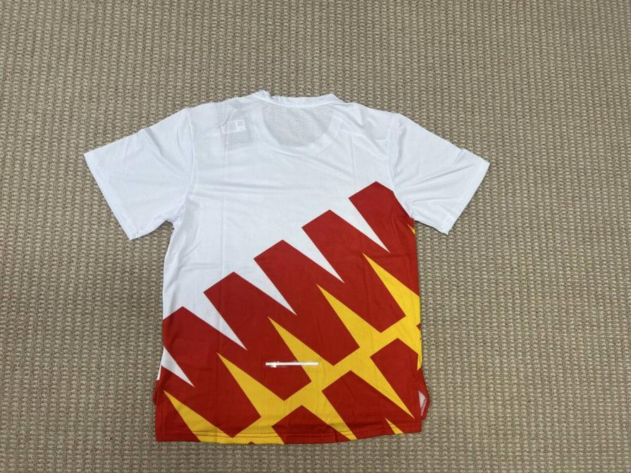 New Sports Foreign Trade Suit Fitness Running Suit Quick-Drying Breathable Loose Daily Casual Short-Sleeved Shorts Men's Batch — QC-foto 2