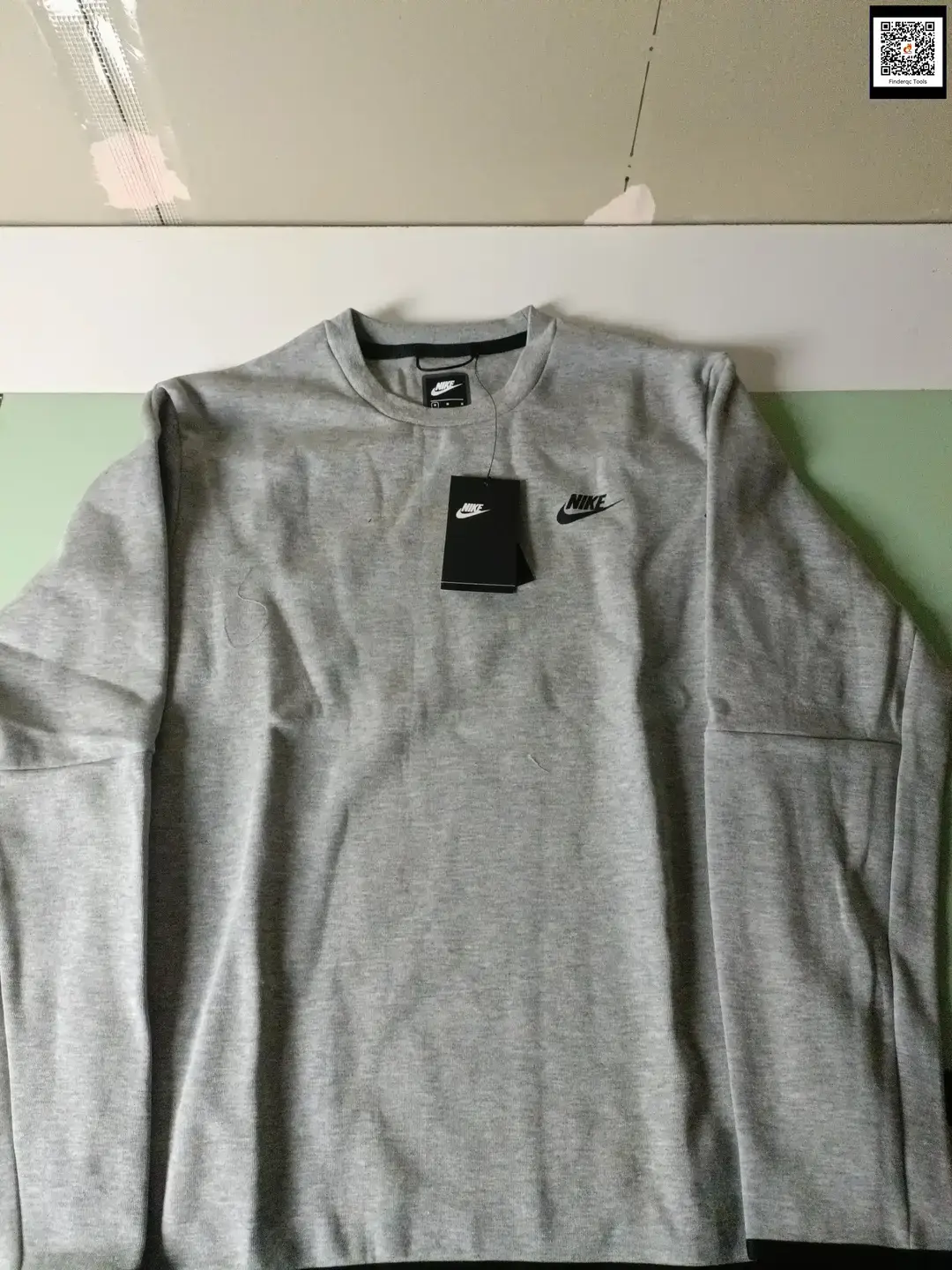 2024 Spring and Autumn Casual Sports Sleeve Zipper Men's Air Layer Round Neck 505 Sweatshirt