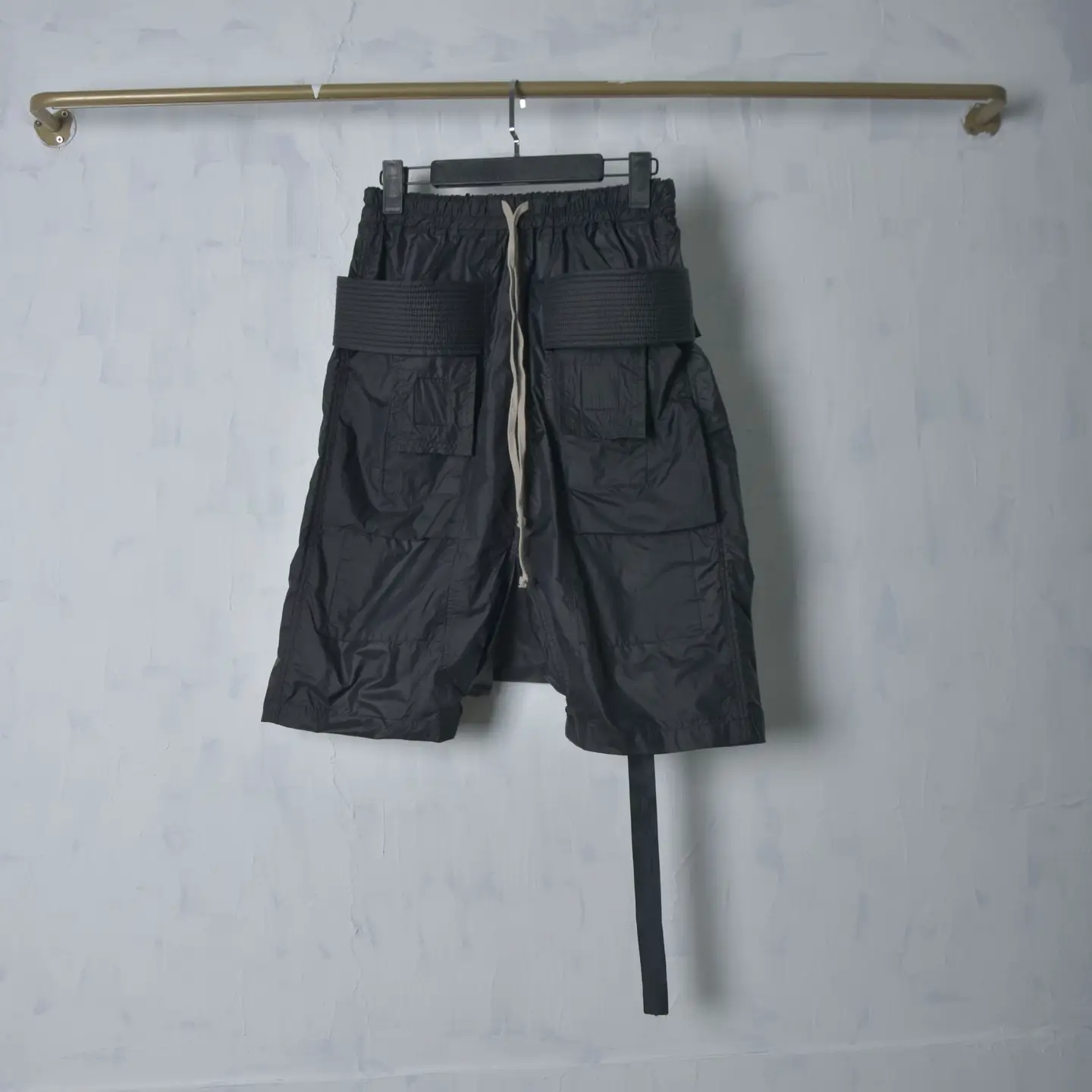 New Ro Korean Style Summer Trendy Men's Casual Loose Shorts Simple Thin Five-Point Shorts Spliced Low-Rise Pants