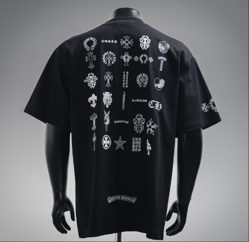 Chrome Hearts T-shirt Foto QC de WEIDIAN na Qualit.ly