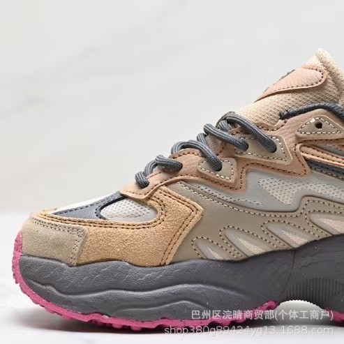 2025 Heightening Thick-Soled Shoes Putian Pure Original Fern Straw Shoes Fern Sports Shoes Outdoor Dad Shoes Reflective Casual Shoes