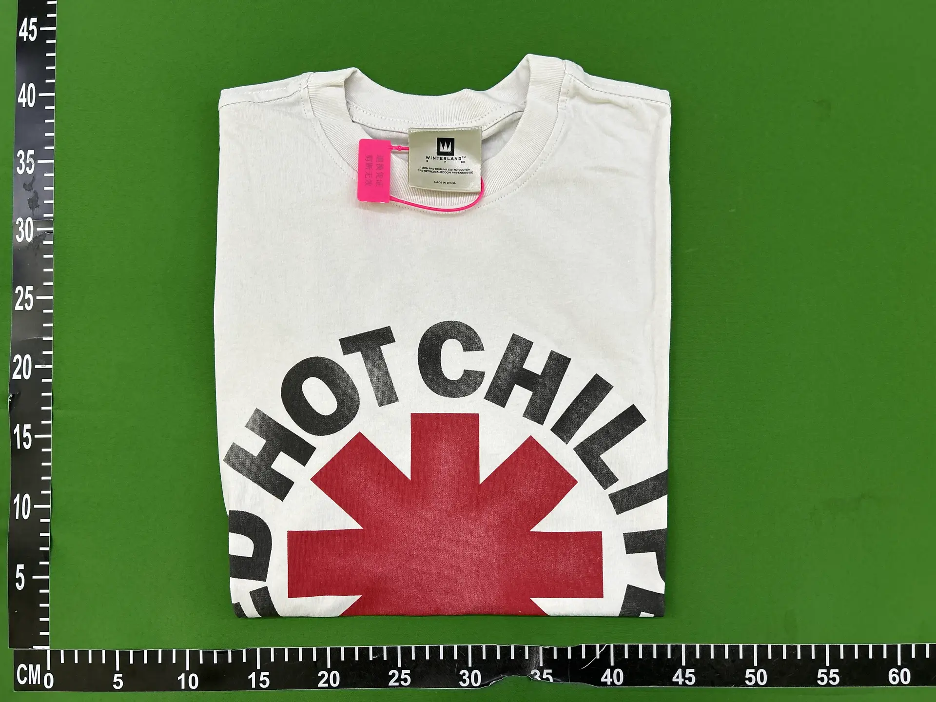 WINTERLAND Red Hot Chili Peppers Graphic T Shirt