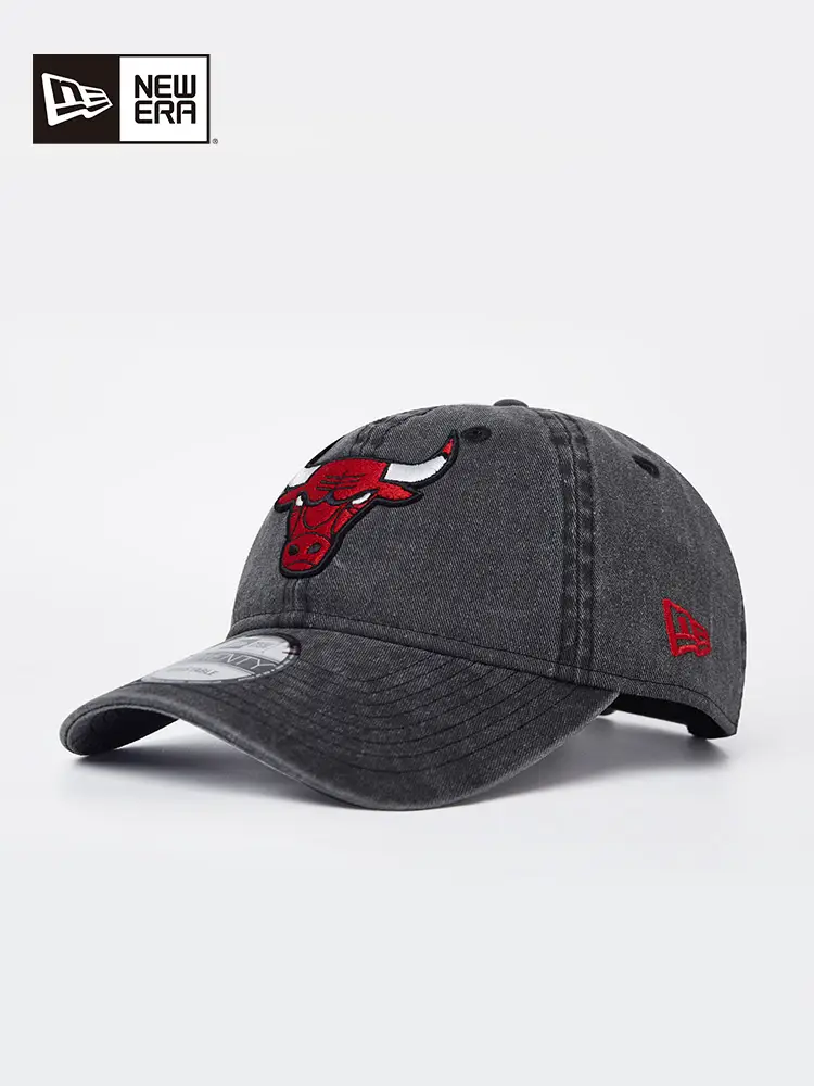 New Era New Yi Hua Chun Xia New Arrival NBA Series Baseball Cap Washed Distressed Retro Embroider Tide 920 Duck Tongue