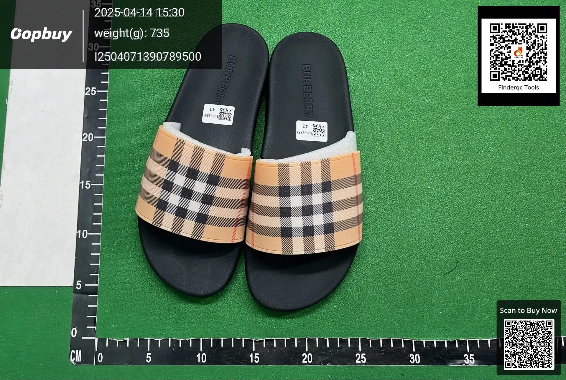 Burberry Slides