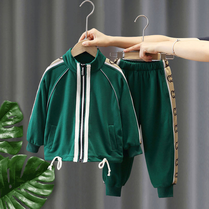 Boys' Autumn Outfit Set 2026 New Stylish Trendy Children's Sportswear for Young Boys Spring and Autumn Internet Celebrity Children's Fashion QC-foto från 1688 på Qualit.ly