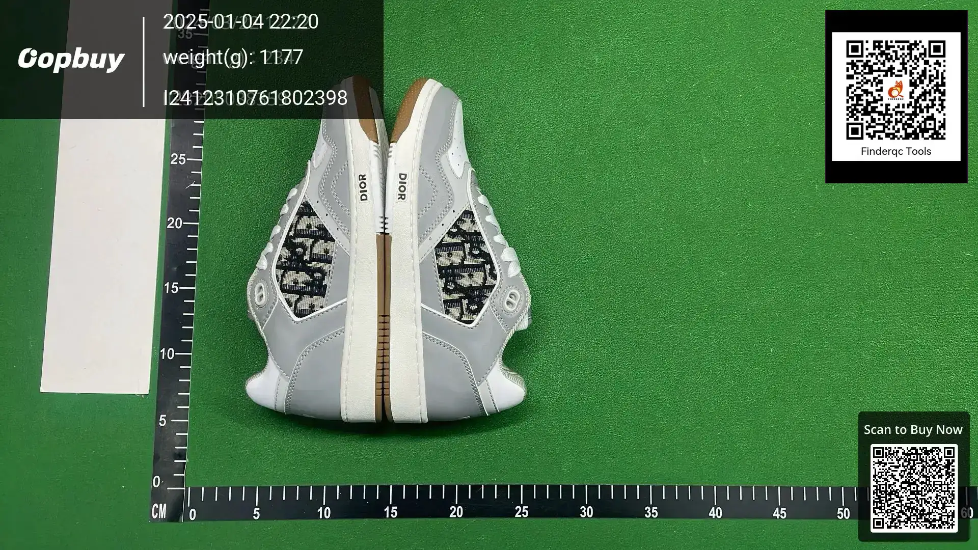 2025D B27 Genuine Leather White Shoes Women's Casual Sneakers Couple Style Low-Top Lace-Up Cd Letter Jacquard European Station