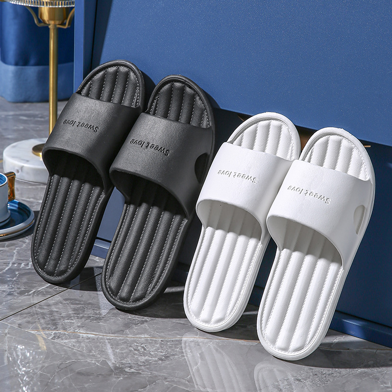Eva sandals and slippers feel like stepping on excrement for men's bathroom home use non-slip non-smelly feet home indoor summer wholesale bathing women
