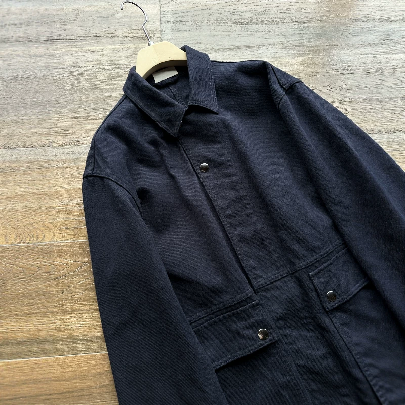 Coffee independent Row style Frank simple old money high luxury quiet elegant jacket